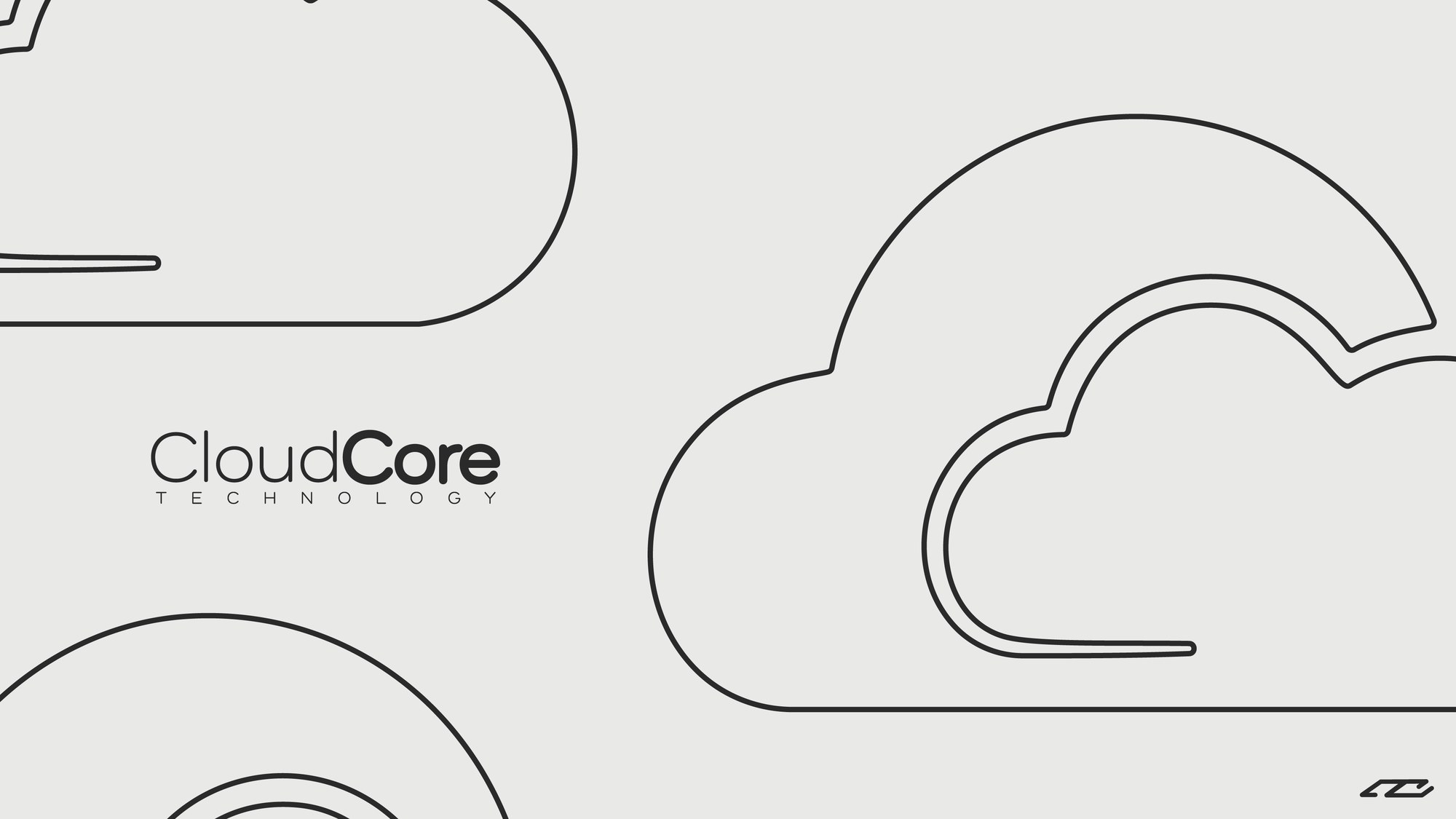 CloudCore business card, light specification.