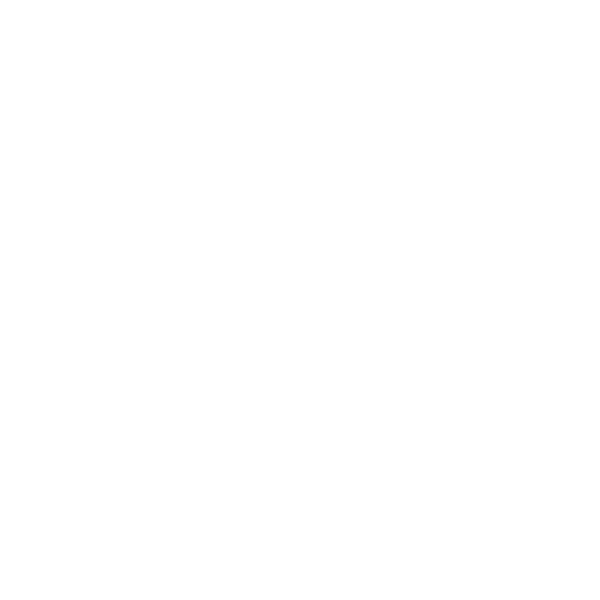Lucky Lab four-leaf clover logo with tail.